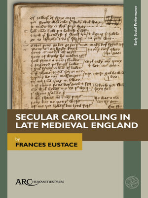 cover image of Secular Carolling in Late Medieval England
